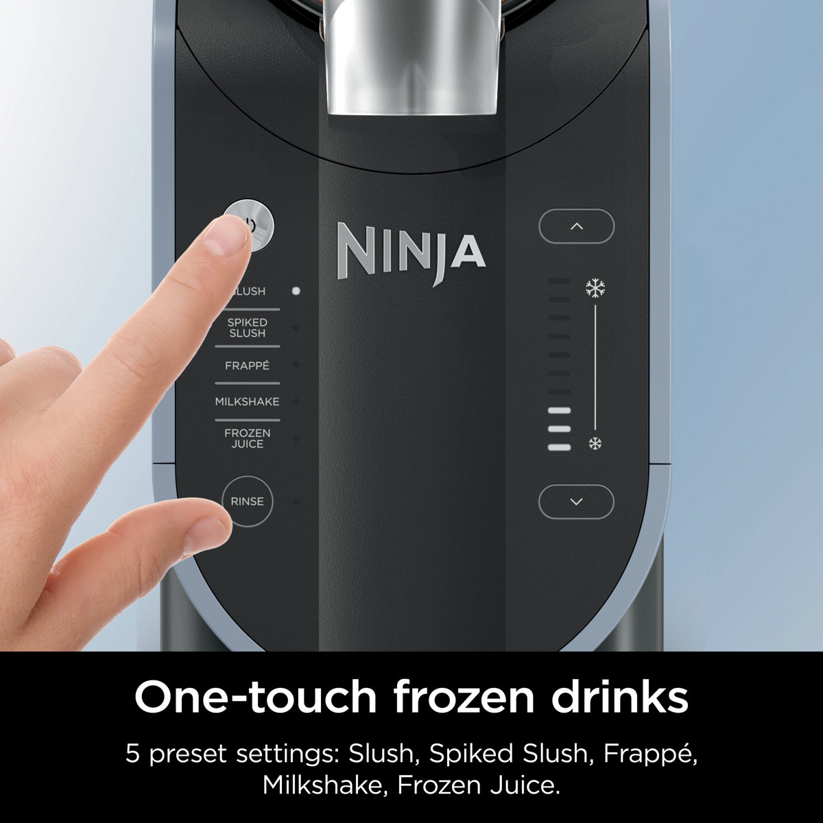 Ninja SLUSHi Professional Frozen Drink Maker, 88 oz. Frozen Drink & Slushie Machine, 5 Preset Programs, FS301